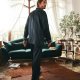 Men's Silk Pajamas Set Long Sleeve 2PC Button-Down PJ Set